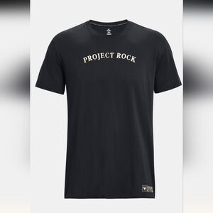 NWT UA Men's Project Rock Heavyweight Short Sleeve shirt